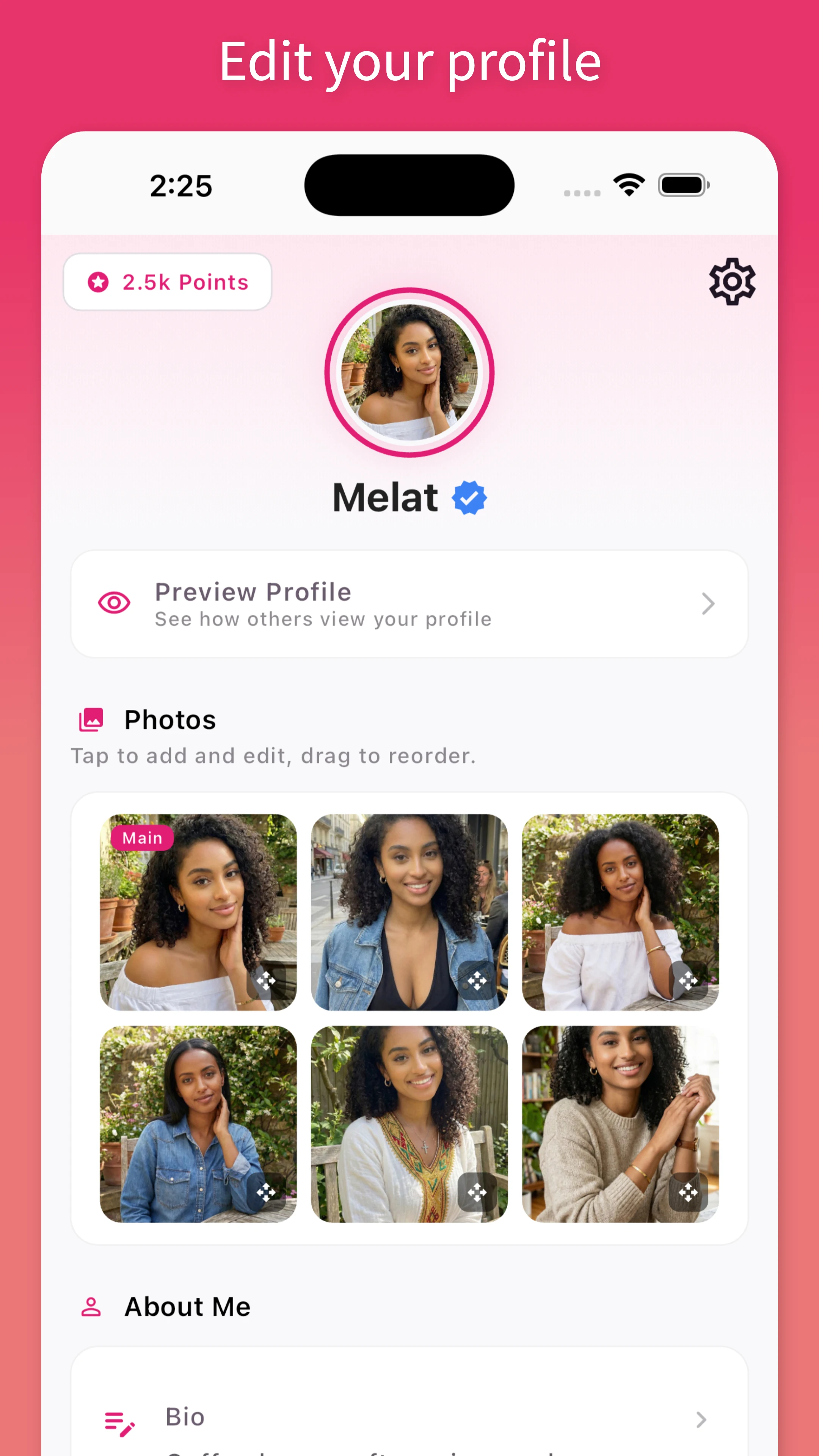 Gojo Ethiopian Dating App screenshot