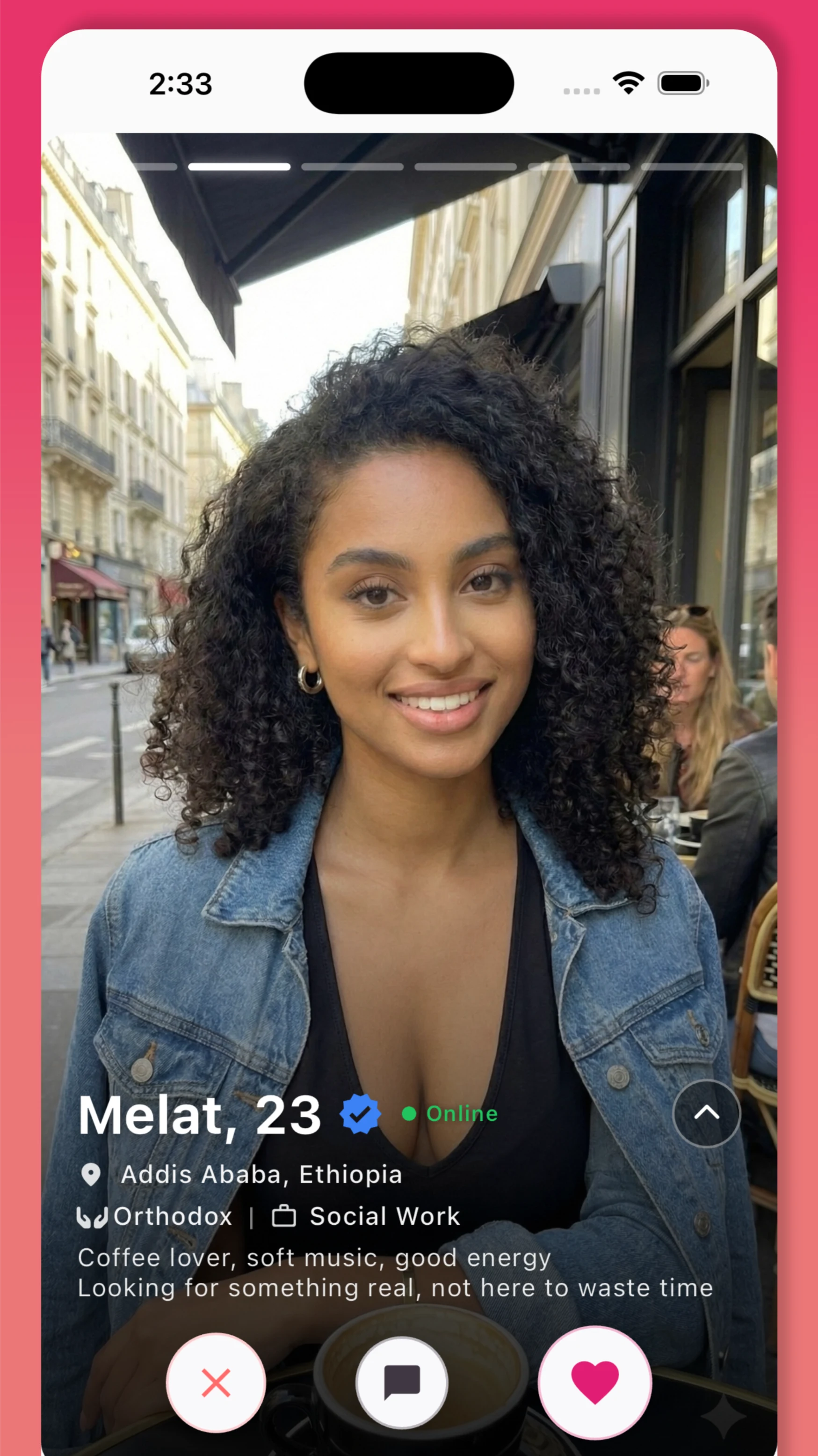 Gojo Ethiopian Dating App screenshot