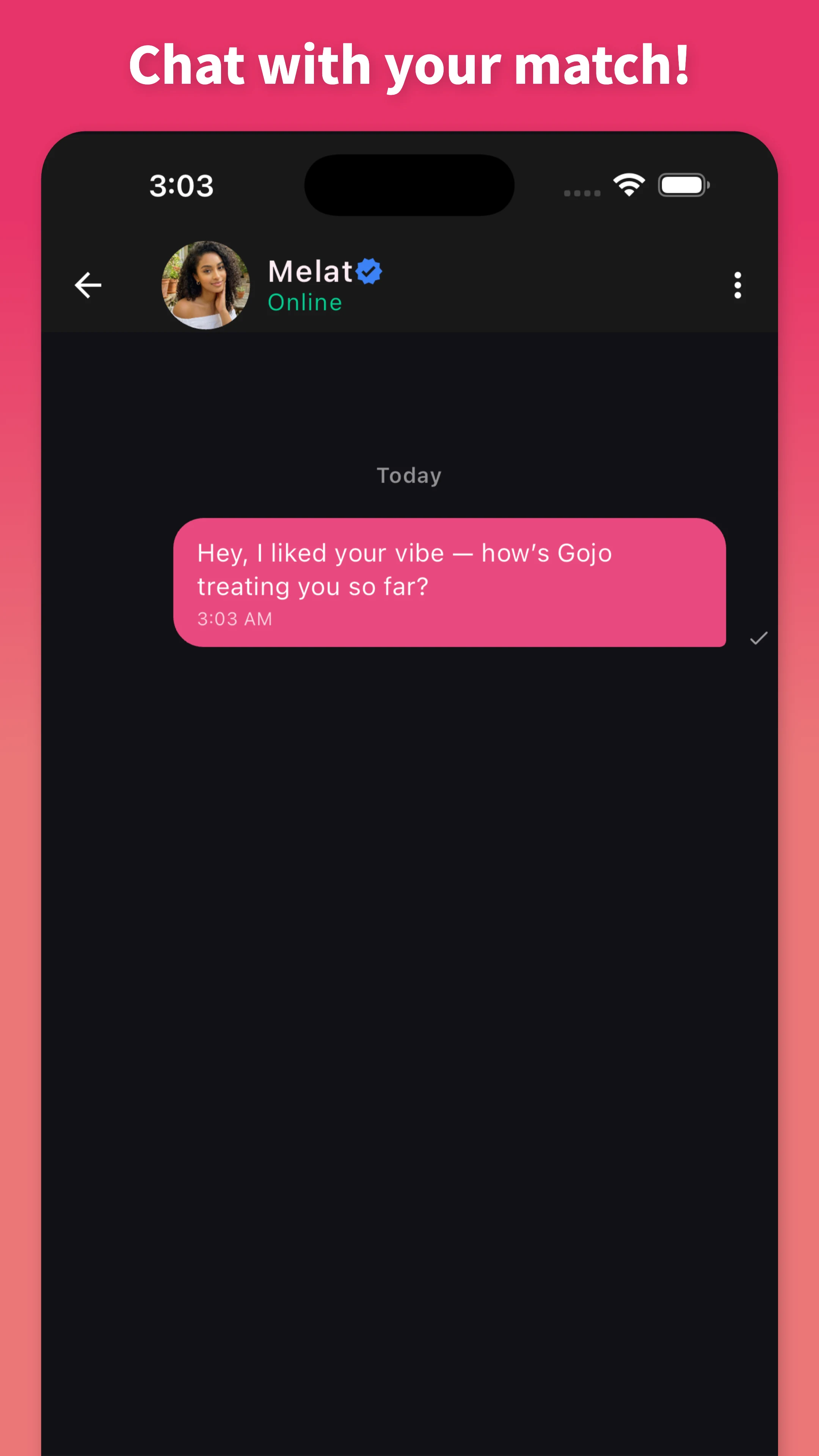Gojo Ethiopian Dating App screenshot